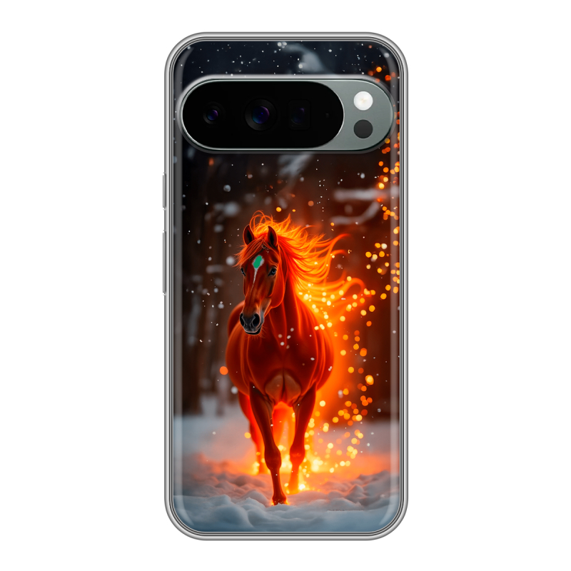 Силиконовый чехол на Google Pixel 10 Pro XL с принтом Новый год Силиконовый чехол на Google Pixel 10 Pro XL с принтом Новый год