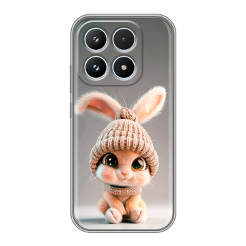 Силиконовый чехол на Xiaomi 17 с принтом Кролик Силиконовый чехол на Xiaomi 17 с принтом Кролик