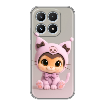 Силиконовый чехол на Xiaomi 17 с принтом Куроми Kuromi Силиконовый чехол на Xiaomi 17 с принтом Куроми Kuromi