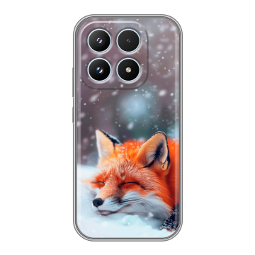 Силиконовый чехол на Xiaomi 17 с принтом лиса Силиконовый чехол на Xiaomi 17 с принтом лиса