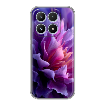 Силиконовый чехол на Xiaomi 17 с принтом женский цветы Силиконовый чехол на Xiaomi 17 с принтом женский цветы