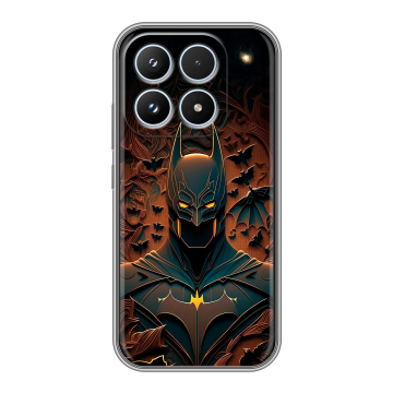 Силиконовый чехол на Xiaomi 17 с принтом Batman Бэтмен