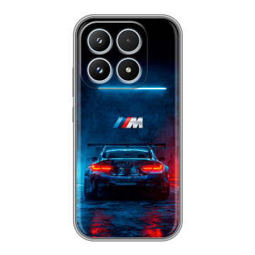 Силиконовый чехол на Xiaomi 17 с принтом BMW БМВ Силиконовый чехол на Xiaomi 17 с принтом BMW БМВ