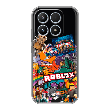 Силиконовый чехол на Xiaomi 17 с принтом Roblox Роблокс Силиконовый чехол на Xiaomi 17 с принтом Roblox Роблокс