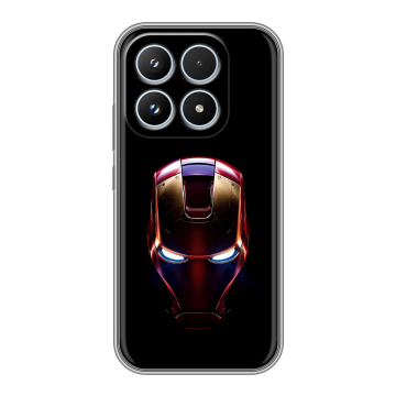Силиконовый чехол на Xiaomi 17 с принтом IronMan Железный человек Силиконовый чехол на Xiaomi 17 с принтом IronMan Железный человек