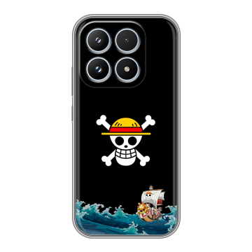 Силиконовый чехол на Xiaomi 17 с принтом One Piece Ван Пис Силиконовый чехол на Xiaomi 17 с принтом One Piece Ван Пис
