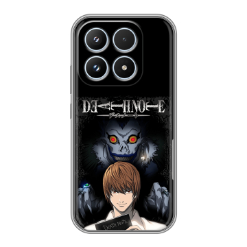 Силиконовый чехол на Xiaomi 17 с принтом Death note Тетрадь смерти