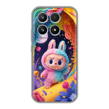 Силиконовый чехол на Xiaomi 17 с принтом Labubu Лабубу Силиконовый чехол на Xiaomi 17 с принтом Labubu Лабубу