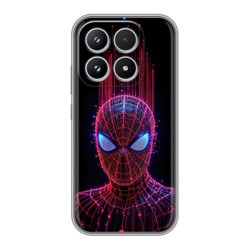 Силиконовый чехол на Xiaomi 17 с принтом Spiderman Человек паук Силиконовый чехол на Xiaomi 17 с принтом Spiderman Человек паук