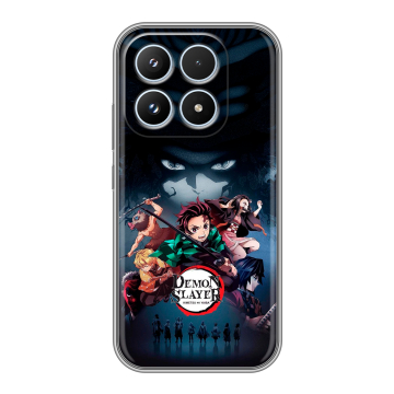 Силиконовый чехол на Xiaomi 17 с принтом Demon Slayer Клинок рассекающий демонов Силиконовый чехол на Xiaomi 17 с принтом Demon Slayer Клинок рассекающий демонов