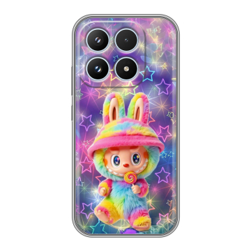 Силиконовый чехол на Xiaomi 17 с принтом Labubu Лабубу Силиконовый чехол на Xiaomi 17 с принтом Labubu Лабубу