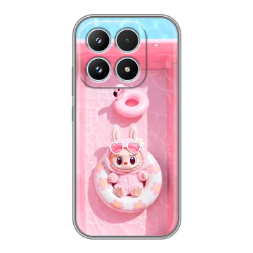 Силиконовый чехол на Xiaomi 17 с принтом Labubu Лабубу Силиконовый чехол на Xiaomi 17 с принтом Labubu Лабубу