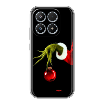 Силиконовый чехол на Xiaomi 17 с принтом Новый год Гринч