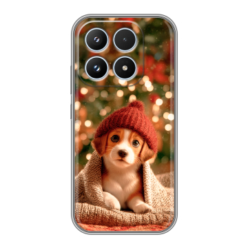 Силиконовый чехол на Xiaomi 17 с принтом Новый год Силиконовый чехол на Xiaomi 17 с принтом Новый год