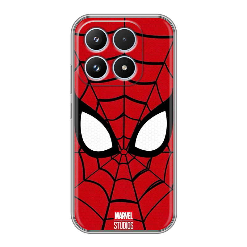 Силиконовый чехол на Xiaomi 17 с принтом человек паук spiderman Силиконовый чехол на Xiaomi 17 с принтом человек паук spiderman