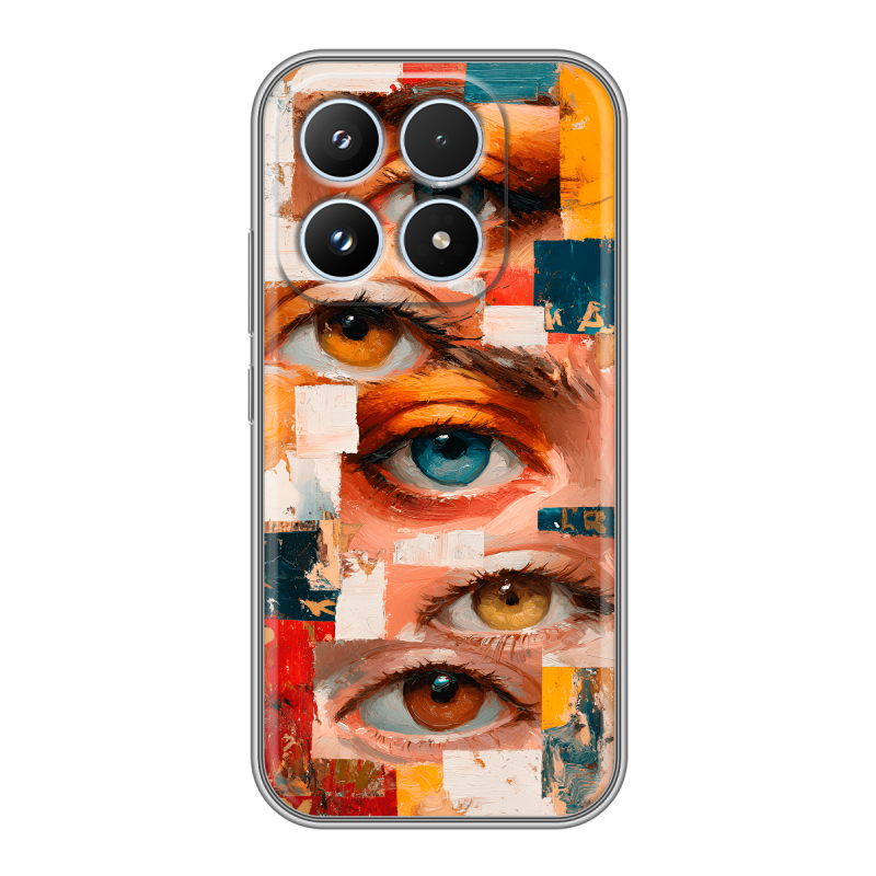 Силиконовый чехол на Xiaomi 17 с принтом Модный принт Силиконовый чехол на Xiaomi 17 с принтом Модный принт