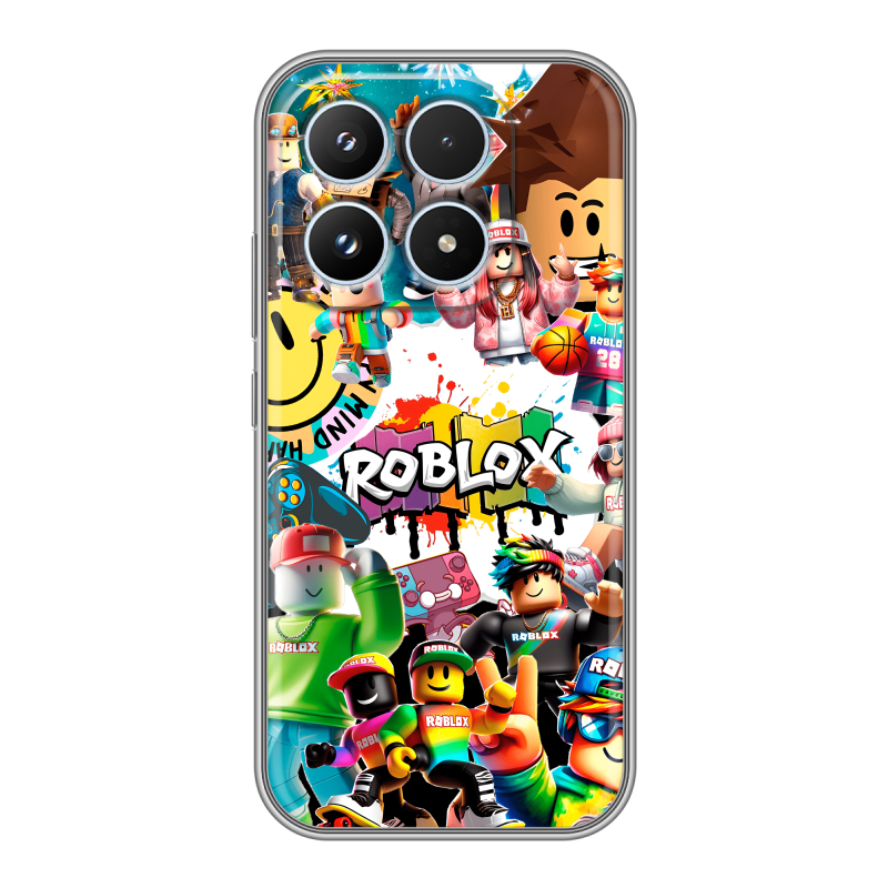 Силиконовый чехол на Xiaomi 17 с принтом Roblox Роблокс Силиконовый чехол на Xiaomi 17 с принтом Roblox Роблокс