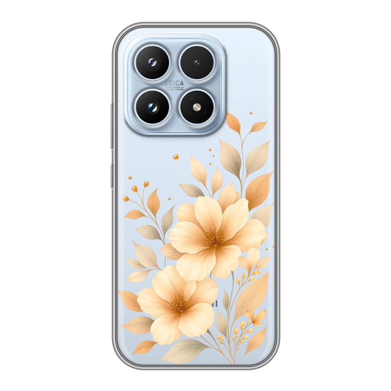 Силиконовый чехол на Xiaomi 17 с принтом для девушки Силиконовый чехол на Xiaomi 17 с принтом для девушки