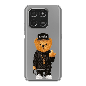 Силиконовый чехол на Honor X7d с принтом Мишка Силиконовый чехол на Honor X7d с принтом Мишка