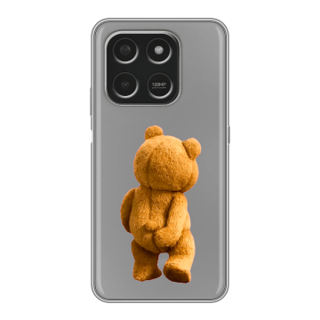 Силиконовый чехол на Honor X7d с принтом Медведь Силиконовый чехол на Honor X7d с принтом Медведь
