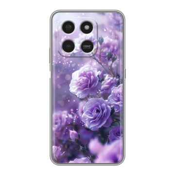 Силиконовый чехол на Honor X7d с принтом Розы цветы
