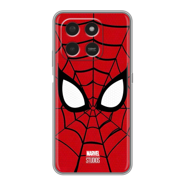 Силиконовый чехол на Honor X7d с принтом человек паук spiderman