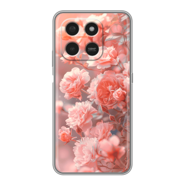 Силиконовый чехол на Honor X7d с принтом Розы цветы Силиконовый чехол на Honor X7d с принтом Розы цветы