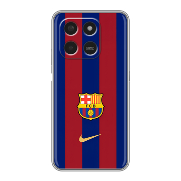 Силиконовый чехол на Honor X7d с принтом Барселона Barcelona Силиконовый чехол на Honor X7d с принтом Барселона Barcelona