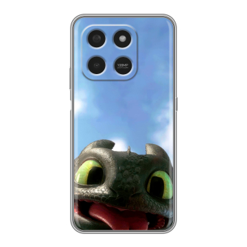 Силиконовый чехол на Honor X7d с принтом Как приручить дракона Силиконовый чехол на Honor X7d с принтом Как приручить дракона