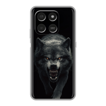 Силиконовый чехол на Honor X7d с принтом Волк Силиконовый чехол на Honor X7d с принтом Волк