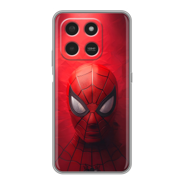 Силиконовый чехол на Honor X7d с принтом Spiderman Человек паук