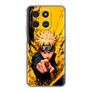 Силиконовый чехол на Honor X7d с принтом Naruto Наруто Силиконовый чехол на Honor X7d с принтом Naruto Наруто
