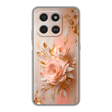 Силиконовый чехол на Honor X7d с принтом женский Силиконовый чехол на Honor X7d с принтом женский