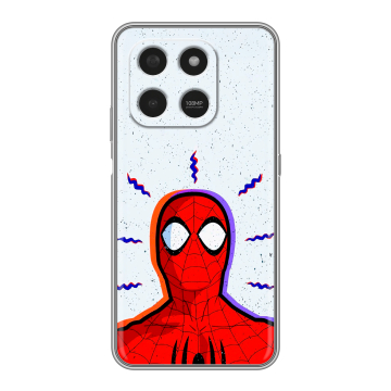 Силиконовый чехол на Honor X7d с принтом Spiderman Человек паук Силиконовый чехол на Honor X7d с принтом Spiderman Человек паук