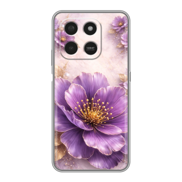 Силиконовый чехол на Honor X7d с принтом женский Силиконовый чехол на Honor X7d с принтом женский