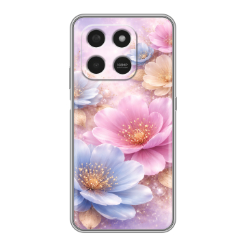 Силиконовый чехол на Honor X7d с принтом женский Силиконовый чехол на Honor X7d с принтом женский