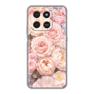 Силиконовый чехол на Honor X7d с принтом женский Силиконовый чехол на Honor X7d с принтом женский
