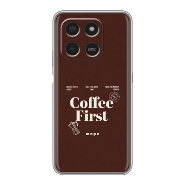 Силиконовый чехол на Honor X7d с принтом женский Силиконовый чехол на Honor X7d с принтом женский