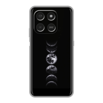 Силиконовый чехол на Honor X7d с принтом женский Силиконовый чехол на Honor X7d с принтом женский