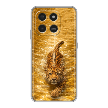 Силиконовый чехол на Honor X7d с принтом женский Силиконовый чехол на Honor X7d с принтом женский