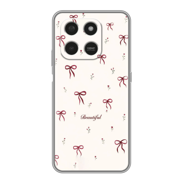 Силиконовый чехол на Honor X7d с принтом для девочек