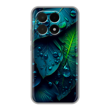 Силиконовый чехол на Xiaomi 15T с принтом Листья Силиконовый чехол на Xiaomi 15T с принтом Листья