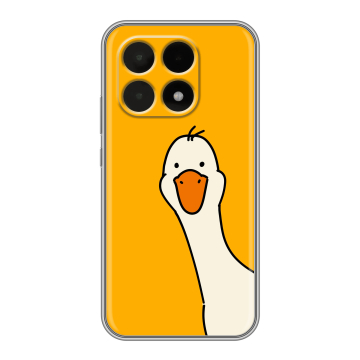 Силиконовый чехол на Xiaomi 15T с принтом Утка