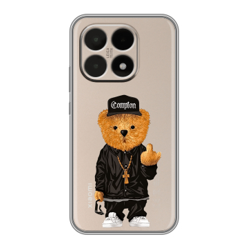 Силиконовый чехол на Xiaomi 15T с принтом Мишка
