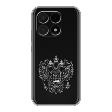 Силиконовый чехол на Xiaomi 15T с принтом Герб России Силиконовый чехол на Xiaomi 15T с принтом Герб России