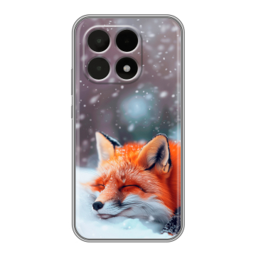 Силиконовый чехол на Xiaomi 15T с принтом лиса