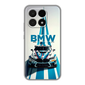 Силиконовый чехол на Xiaomi 15T с принтом БМВ BMW Силиконовый чехол на Xiaomi 15T с принтом БМВ BMW