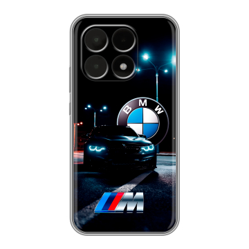 Силиконовый чехол на Xiaomi 15T с принтом БМВ BMW Силиконовый чехол на Xiaomi 15T с принтом БМВ BMW