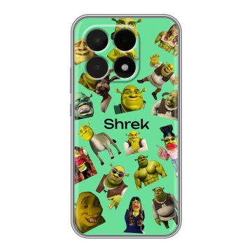 Силиконовый чехол на Xiaomi 15T с принтом Шрек Shrek Силиконовый чехол на Xiaomi 15T с принтом Шрек Shrek