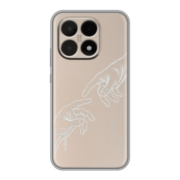 Силиконовый чехол на Xiaomi 15T с принтом Сотворение мира Силиконовый чехол на Xiaomi 15T с принтом Сотворение мира